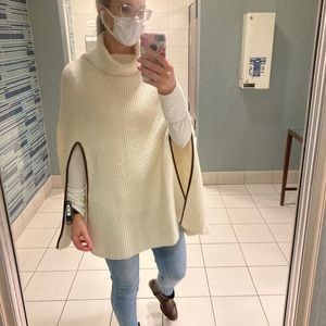 Lauren by Ralph Lauren tan poncho